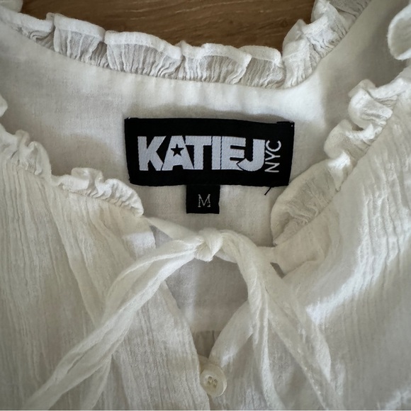 Katie J NYC White Monica Dress size medium - Picture 6 of 8